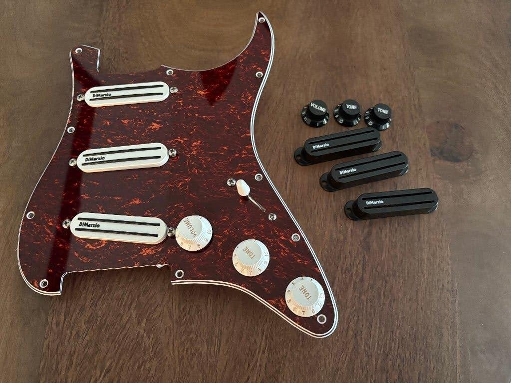 Dimarzio Billy Corgan pickguard, Ophalen of Verzenden, Zo goed als nieuw, Elektrische gitaar