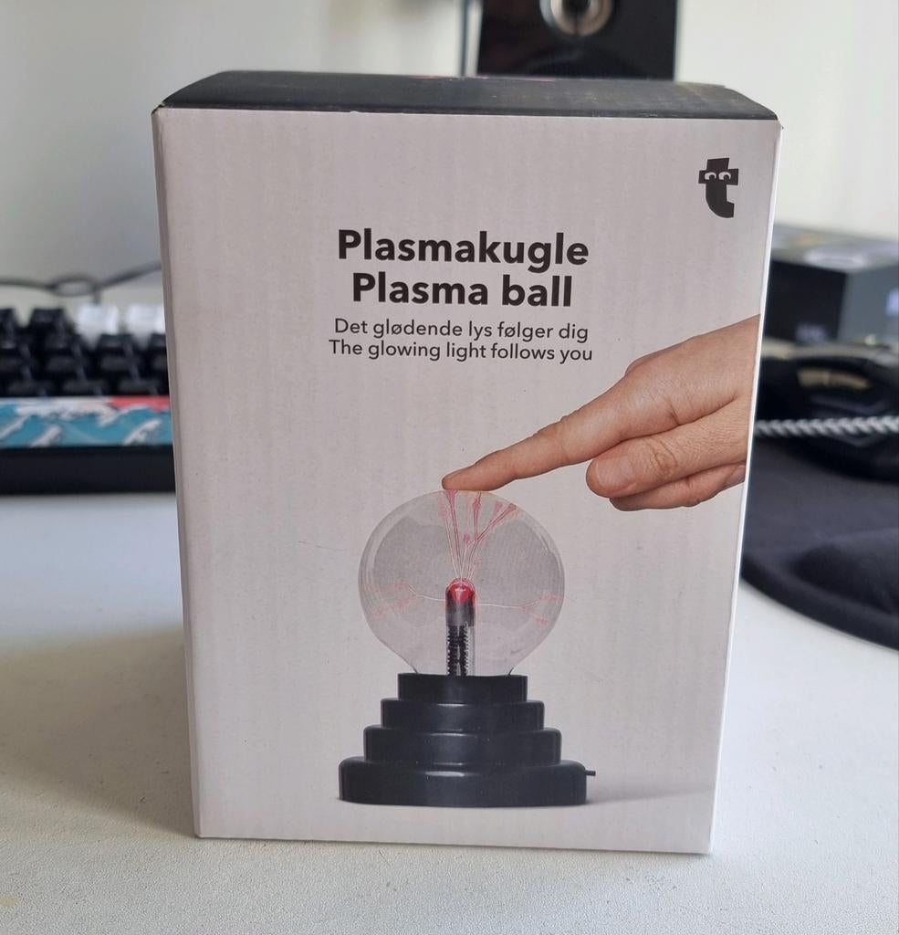 Plasmakugle plasma ball, Ophalen of Verzenden