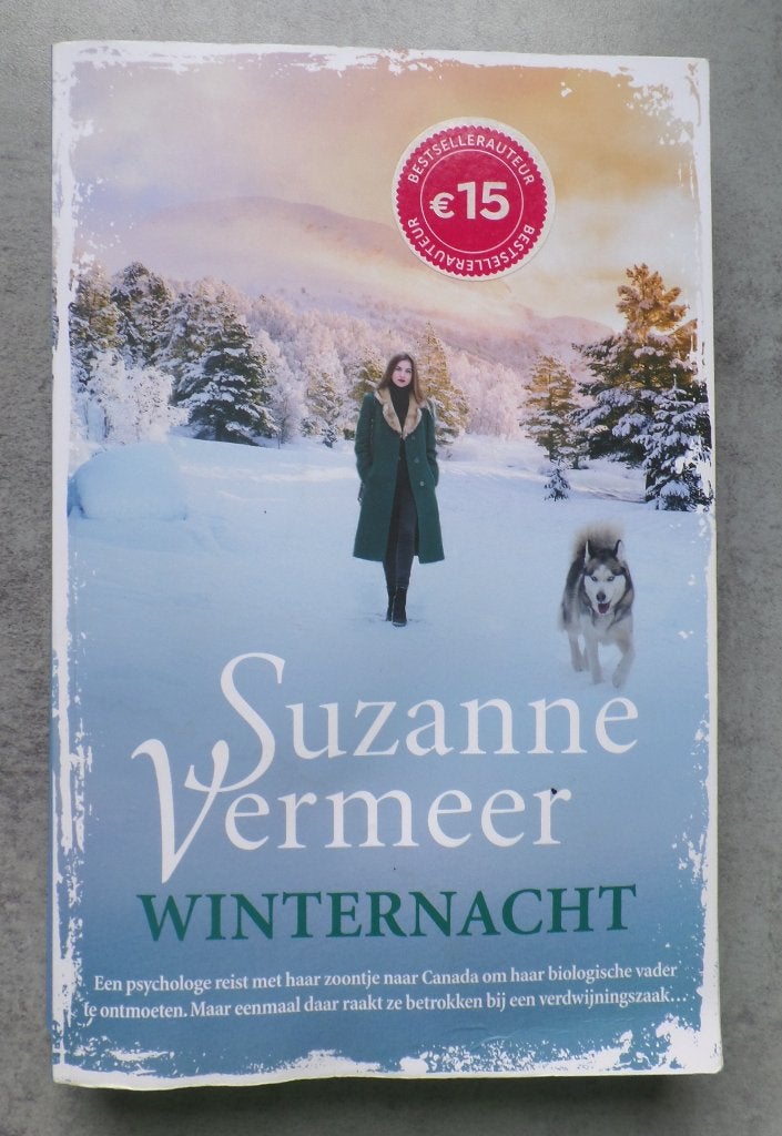 Suzanne Vermeer Winternacht, Boeken, Thrillers, Zo goed als nieuw, Nederland, Ophalen of Verzenden