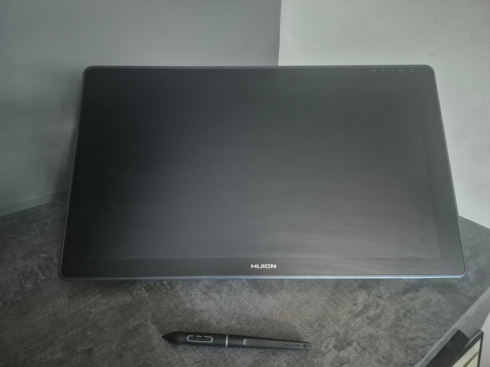 Huion Kamvas 22 Plus tekentablet (z.g.a.n.), Computers en Software, Ophalen of Verzenden, Zo goed als nieuw, Bedraad, Huion