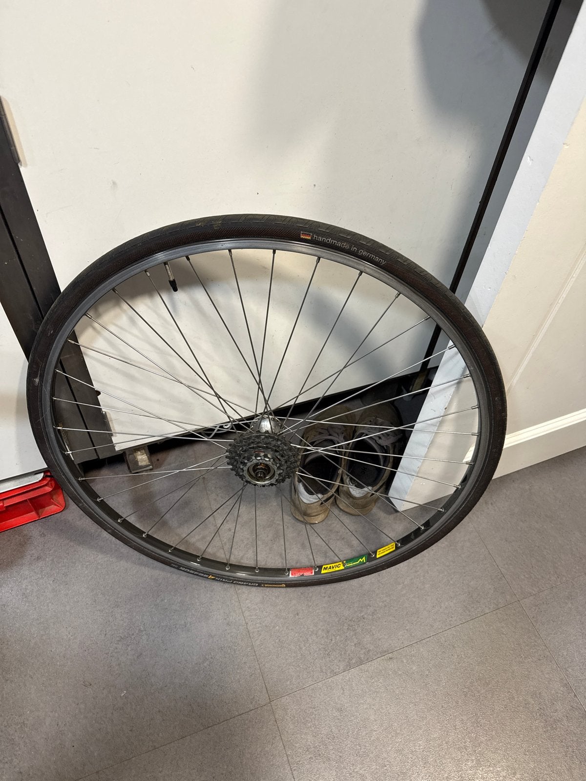Mavic MA40 Wiel met Campagnolo Naaf, Wiel, Gebruikt, Ophalen of Verzenden, Aluminium