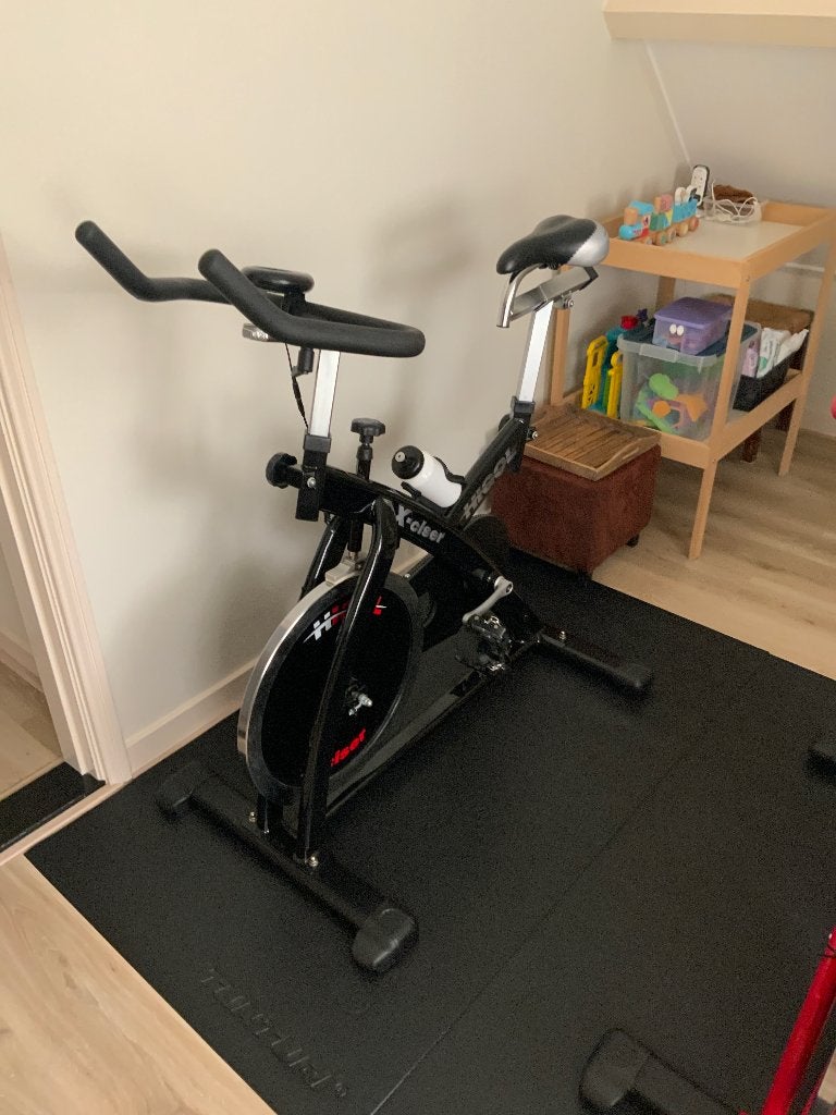 Spinfiets, Ophalen, Zo goed als nieuw, Aluminium, Spinningfiets