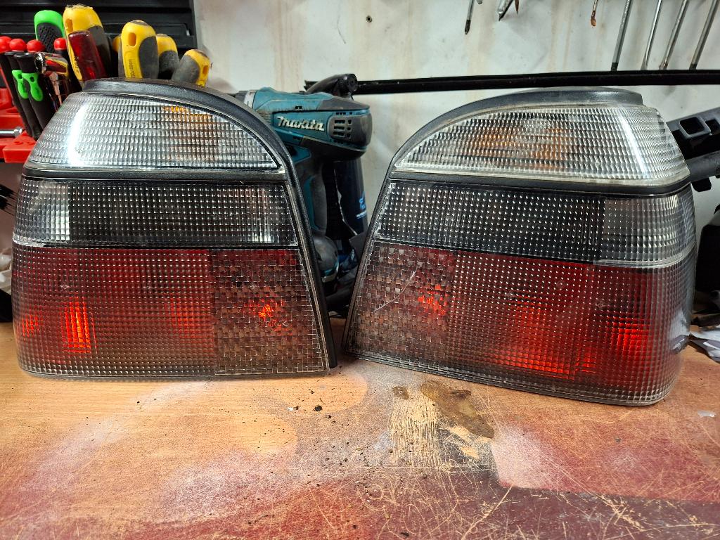 Volkswagen golf 3 magic color silver achterlichten, Auto-onderdelen, Verlichting, Gebruikt, Volkswagen, Ophalen of Verzenden, Vw