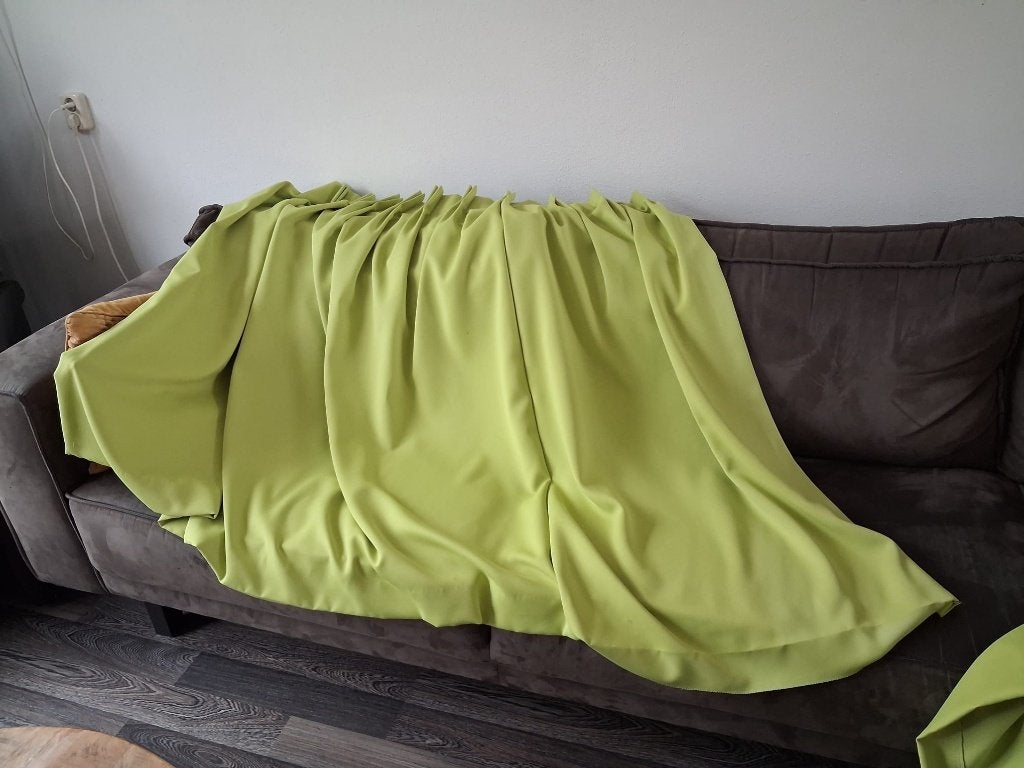 gordijnen groen, Ophalen, Gebruikt, Groen
