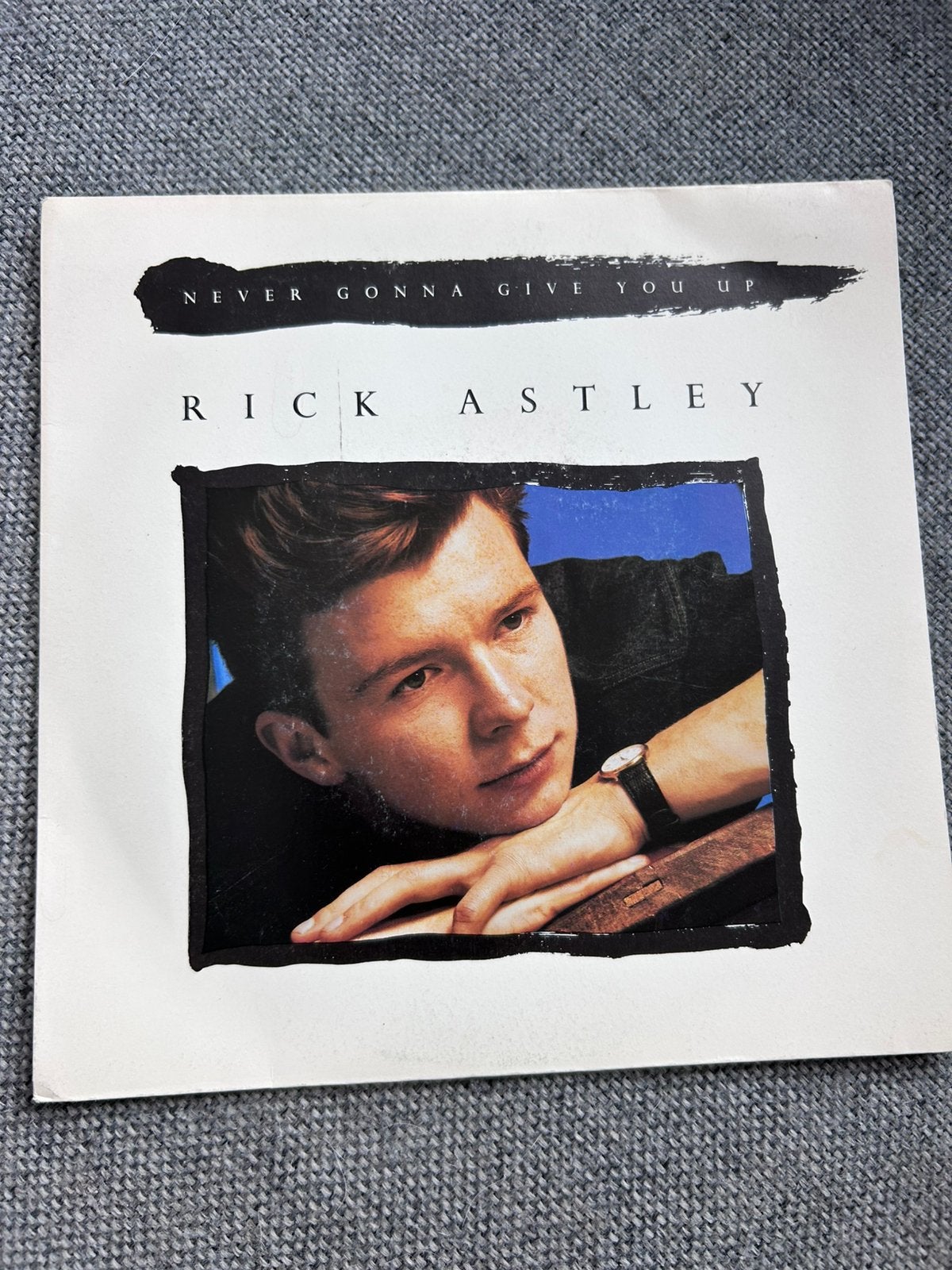 Rick Astley Never Gonna Give You Up, Ophalen of Verzenden, Zo goed als nieuw, 7 inch, Pop