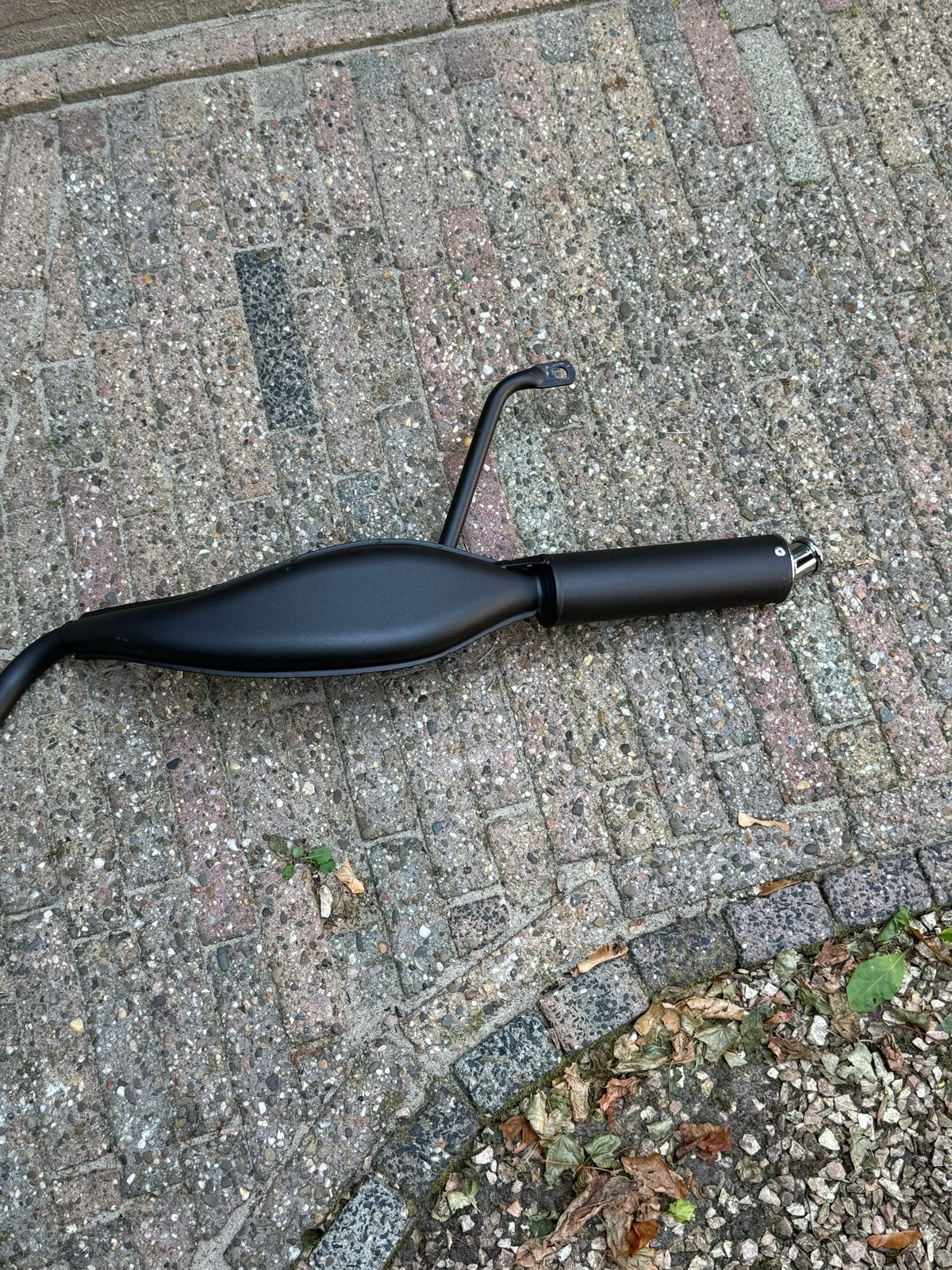 Uitlaat - Tomos A3 / A35 28mm Tecno Snake zwart, Ophalen, Zo goed als nieuw, Uitlaat, Tomos