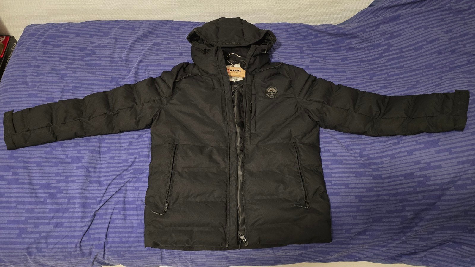 Pitbull Snow Crew Winterjas Zwart Maat L Nieuw, Maat 52/54 (L), Zwart, Nieuw, Ophalen of Verzenden