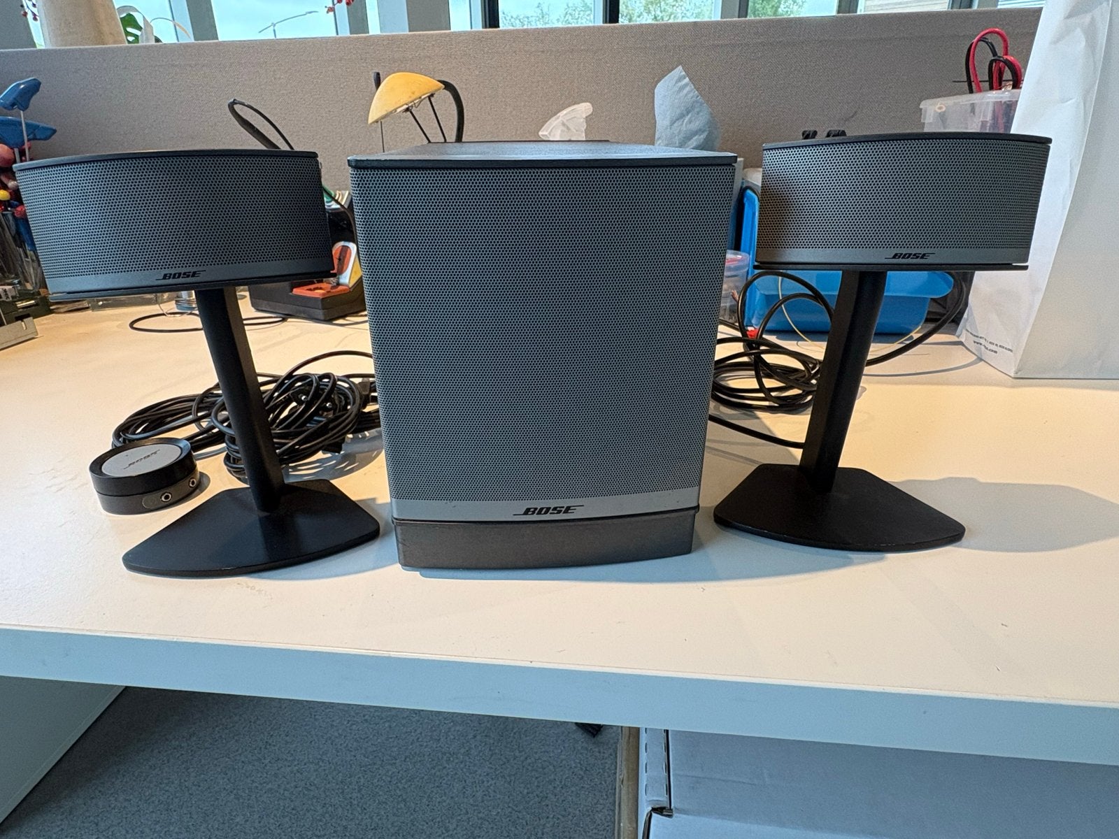 Bose Companion 5 Multimedia Speakersysteem, 150 watt of meer, Gebruikt, Speakerset, Ophalen of Verzenden