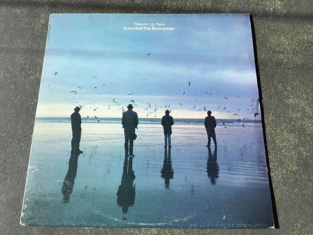 Echo and The Bunnymen - Heaven up Here - Vinyl, Cd's en Dvd's, Vinyl | Pop, Gebruikt, Beschermende buitenhoes, Originele persing