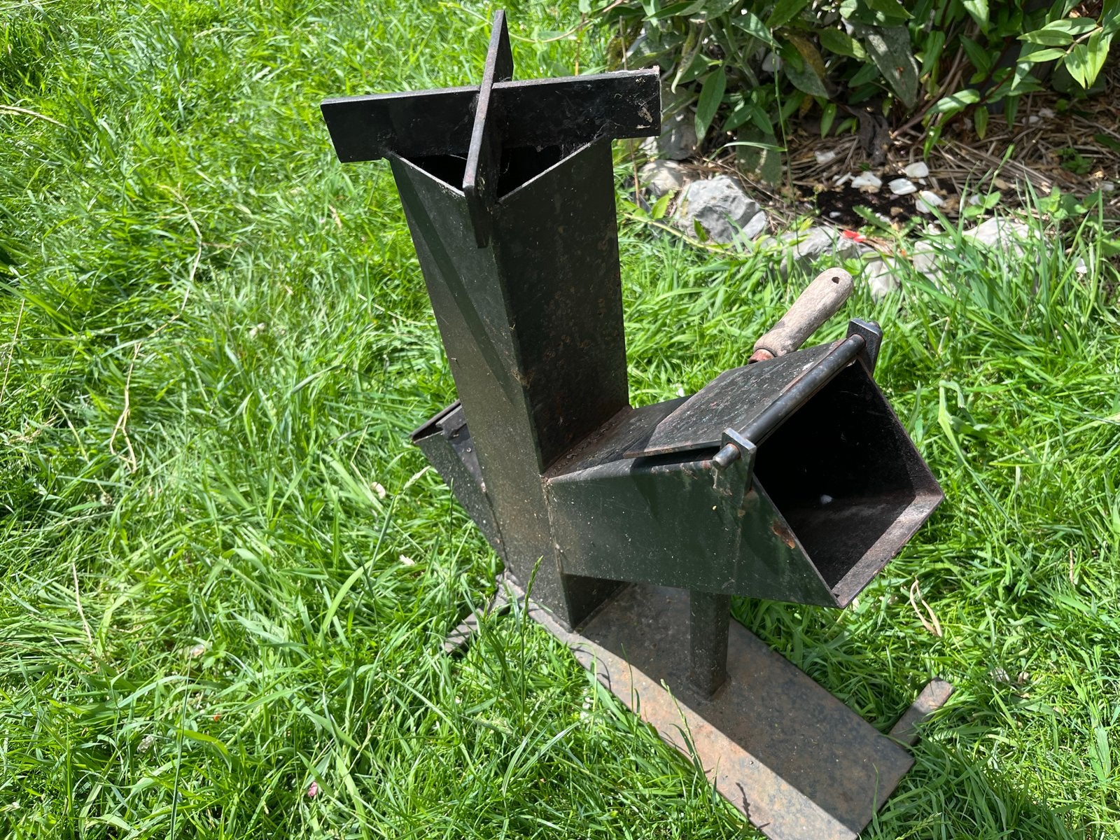 Rocket stove - snel koken, buiten te gebruiken, Ophalen, Gebruikt