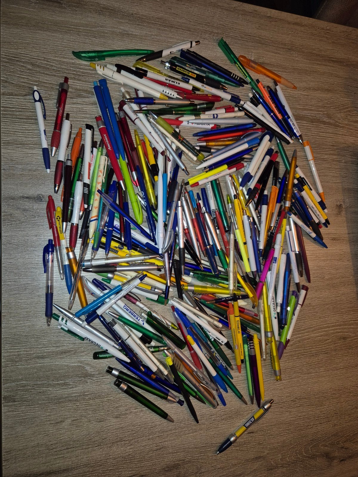reclame balpennen, Verzamelen, Overige merken, Balpen, Ophalen of Verzenden, Zo goed als nieuw