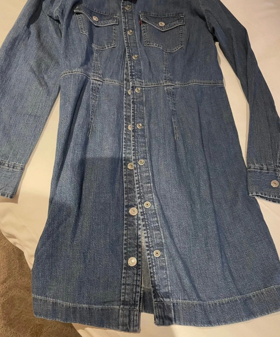 Levi’s spijkerjurk, Ophalen of Verzenden, Zo goed als nieuw, Blauw