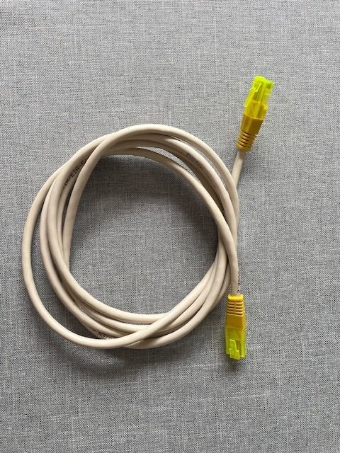UTP Kabel  5E 4 pairs van 190 cm, Ophalen of Verzenden, Gebruikt