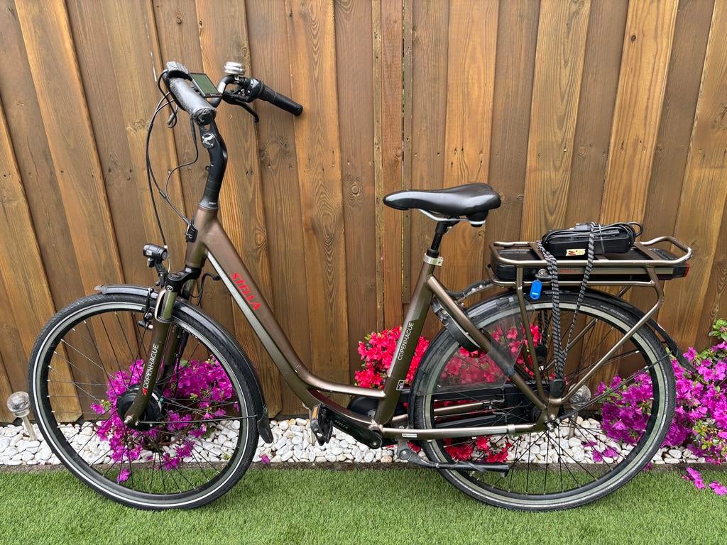 Stella Copenhague Elektrische Accu 504Wh, Fietsen en Brommers, Elektrische fietsen, Gebruikt, 51 tot 55 cm, 50 km per accu of meer
