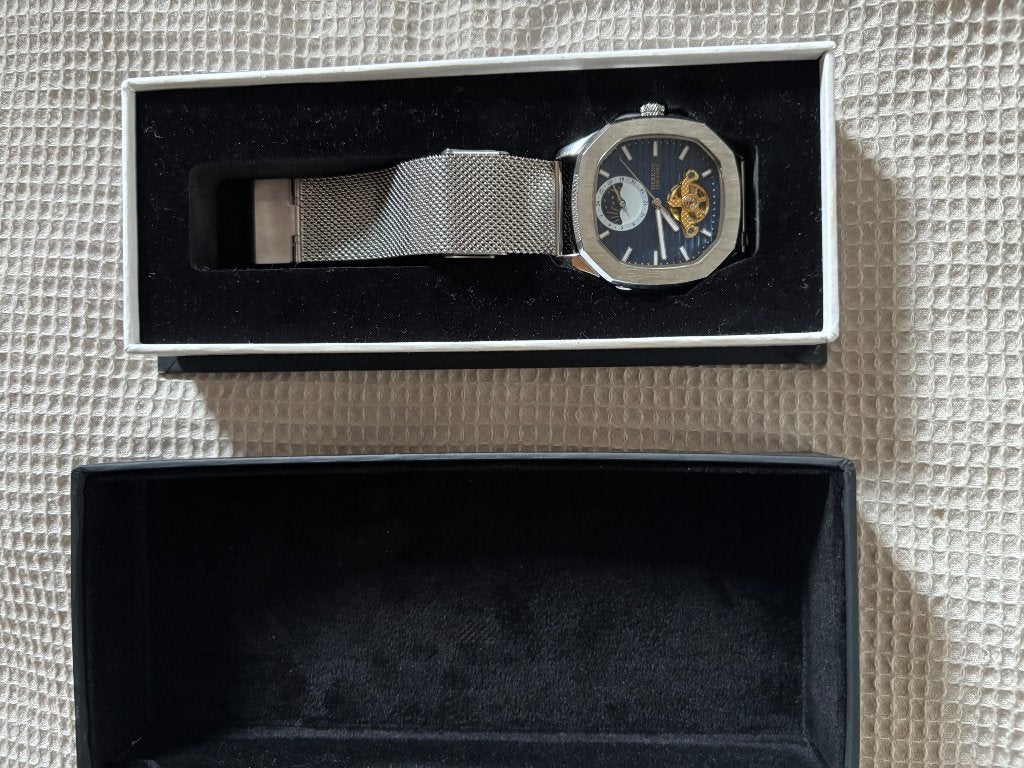 Horloge merk Herkus Watches, Staal, Staal, Polshorloge, Nieuw