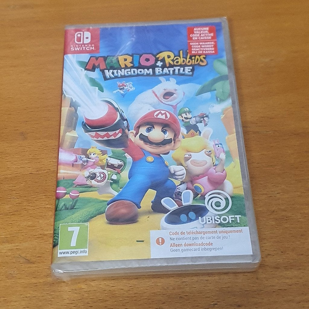 SWITCH SEAL | Mario + Rabbids Kingdom Battle | GESEALD NIEUW, Avontuur en Actie, 1 speler, Nieuw, Ophalen of Verzenden