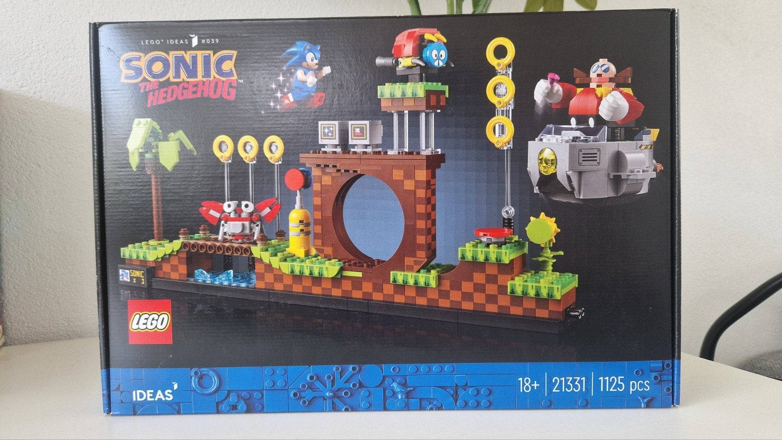 LEGO Ideas Sonic the Hedgehog Green Hill Zone 21331, Overige thema's, Lego, Nieuw, Ophalen of Verzenden
