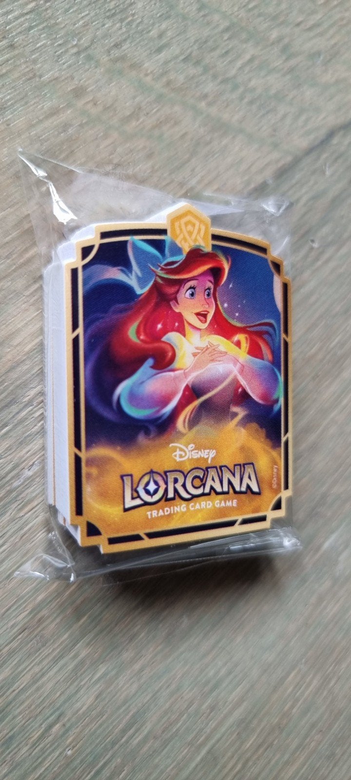 Disney Lorcana Ariel Trading Card Game pakje stickers, Ophalen of Verzenden, Nieuw, Losse kaart