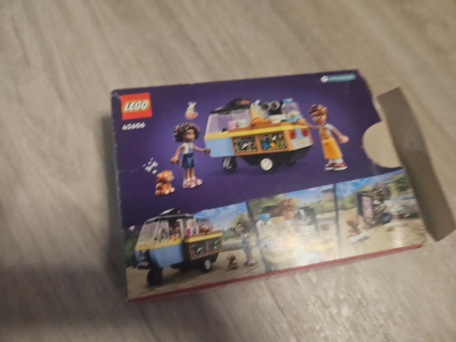 lego friends bakkersfoodtruck, Lego, Friends, Ophalen of Verzenden, Zo goed als nieuw