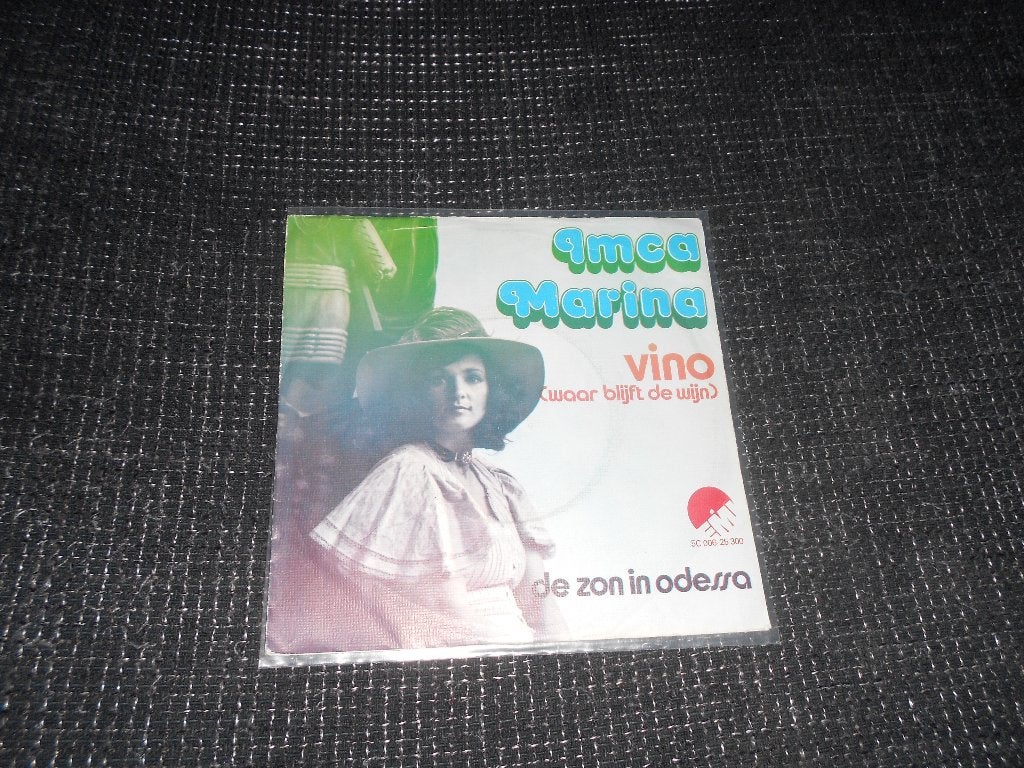 vino - imca marina ( piraten ), 7 inch, Ophalen of Verzenden, Zo goed als nieuw, Beschermende buitenhoes