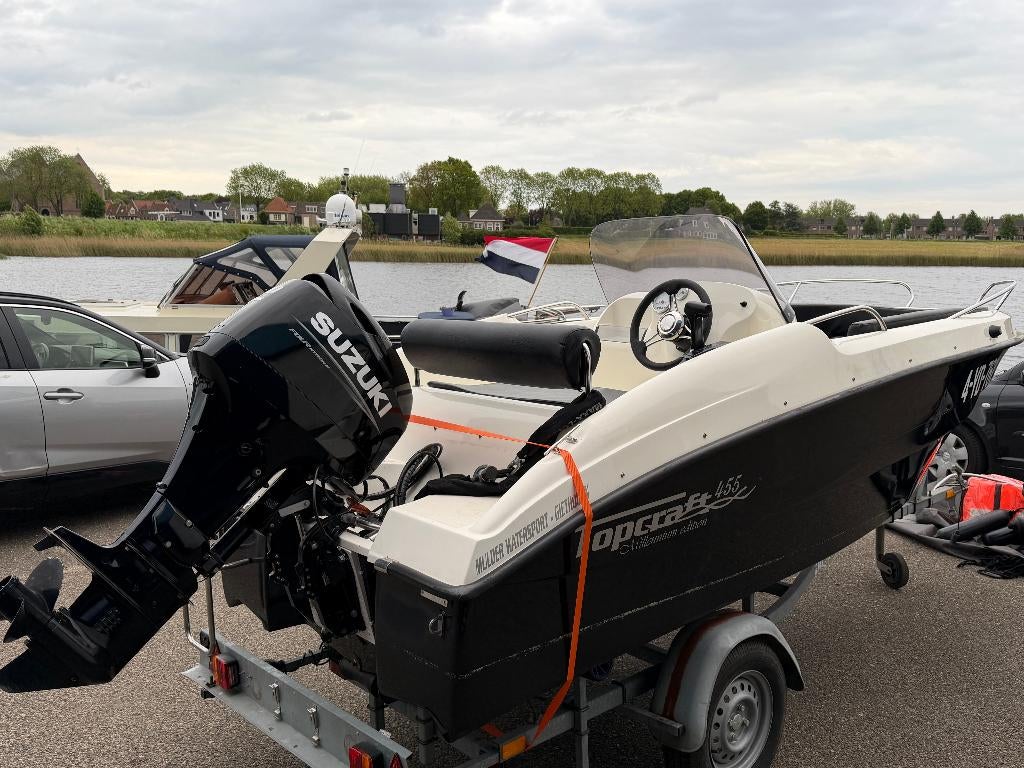 Nette console boot, Ophalen, Gebruikt, Viertaktmotor, 5 m