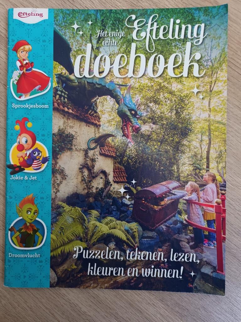 Efteling doeboek, Verzamelen, Efteling, Ophalen of Verzenden, Gebruikt, Overige typen