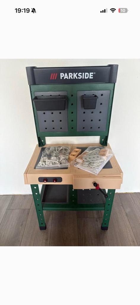 Parkside werkbank, Ophalen, Jongen of Meisje