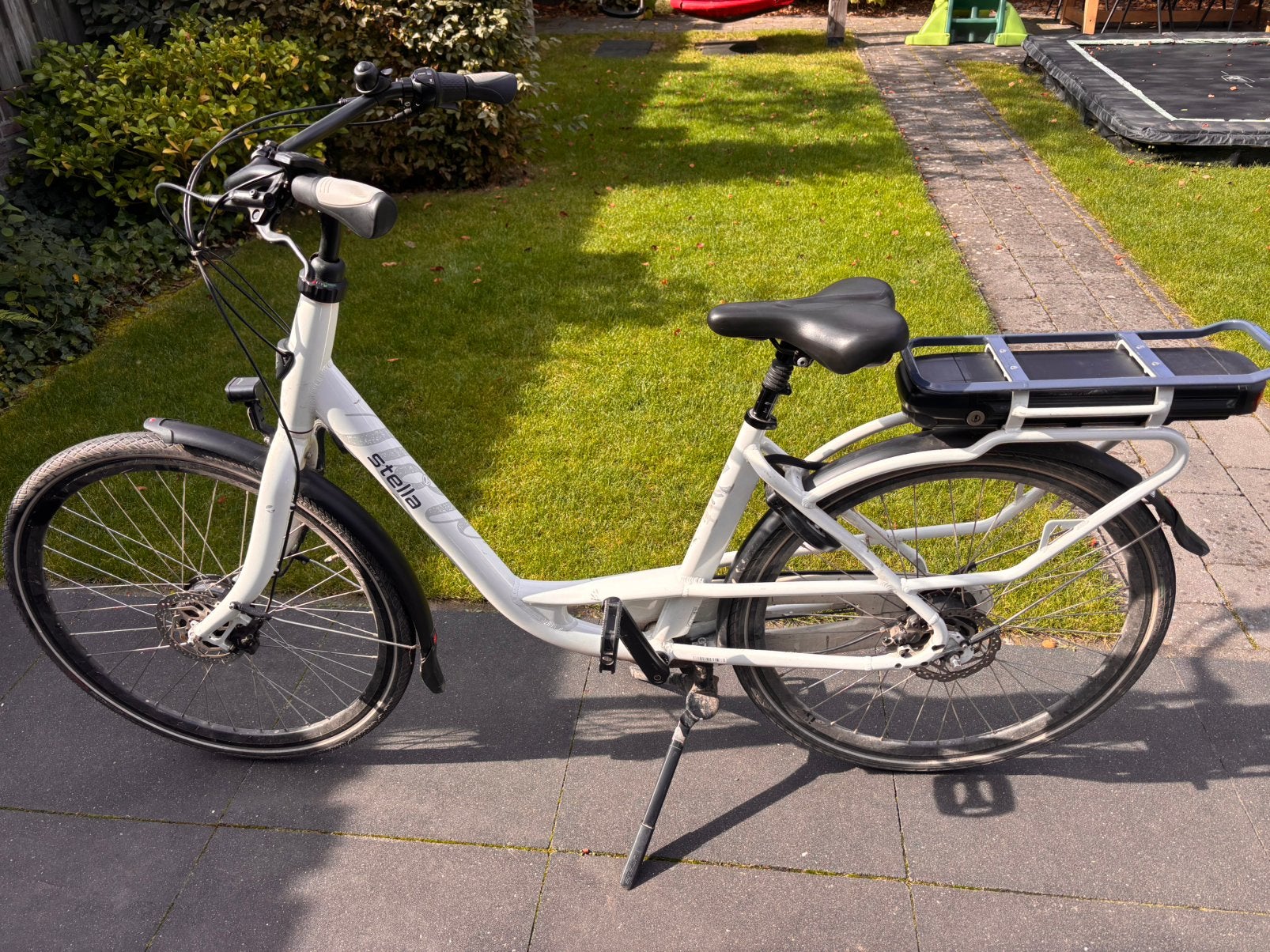 Stella Fiore - elektrische mamafiets, Gebruikt, Dubbele standaard, 0 zitjes, Ophalen