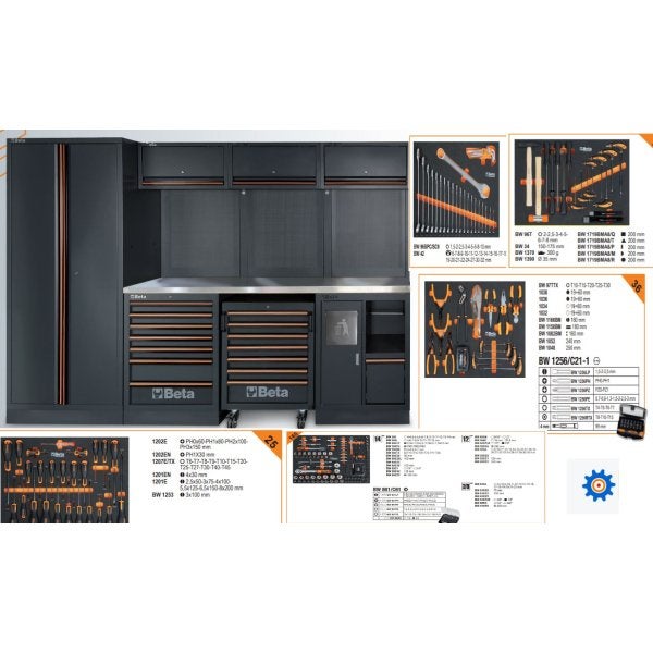 Beta C45PRO 2.0 X/268UT NU met 268 dlg gereedschap, Niet ingevuld, Verzenden, Niet ingevuld, Nieuw
