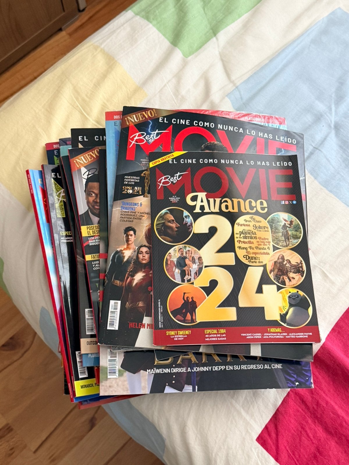 Spaanse film tijdschriften GRATIS, Boeken, Tijdschriften en Kranten, Ophalen, Nieuw, Muziek, Film of Tv