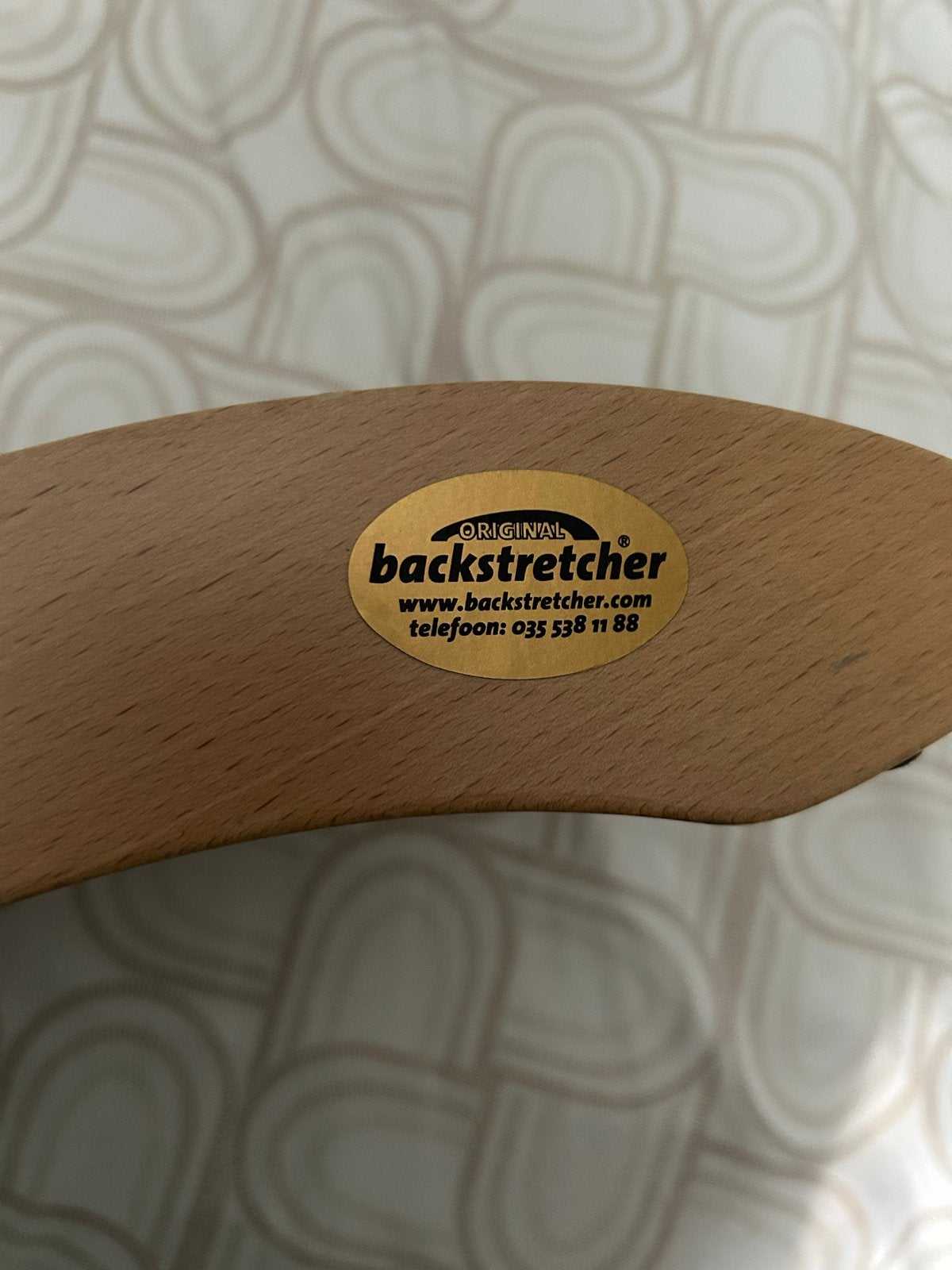 Originele Backstretcher voor rugmassage en ontspanning, Sport en Fitness, Ophalen of Verzenden, Nieuw, Apparaat