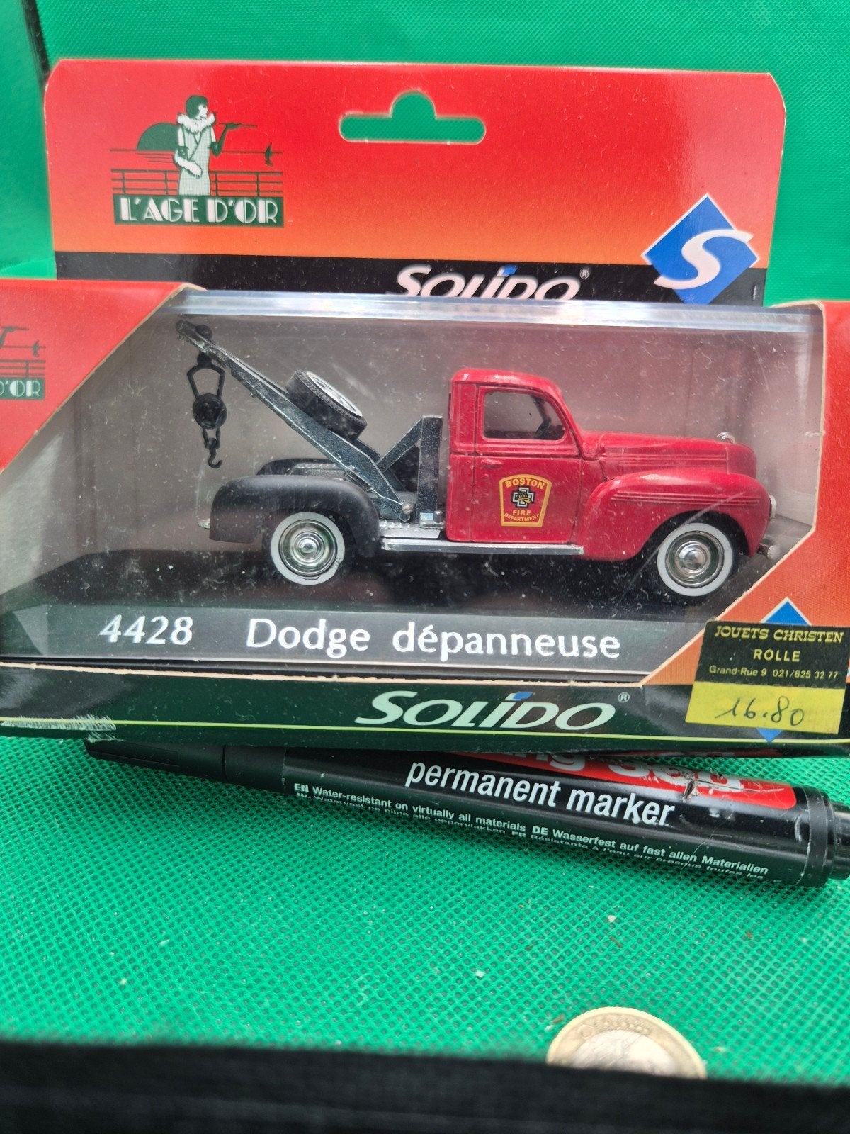 291 Dodge depanneuse 1/43 Solido, Hobby en Vrije tijd, Modelauto's | 1:43, Ophalen of Verzenden, Zo goed als nieuw, Auto, Solido