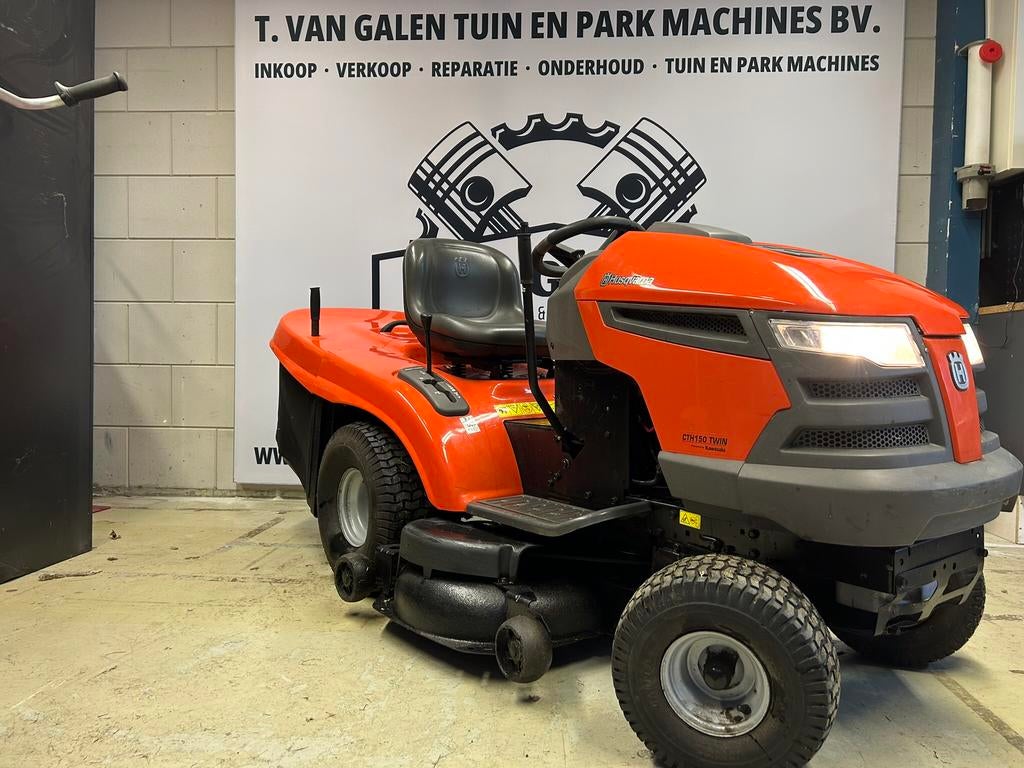Husqvarna CTH150 zitmaaier opvanger zit maaier, Ophalen of Verzenden, Zo goed als nieuw