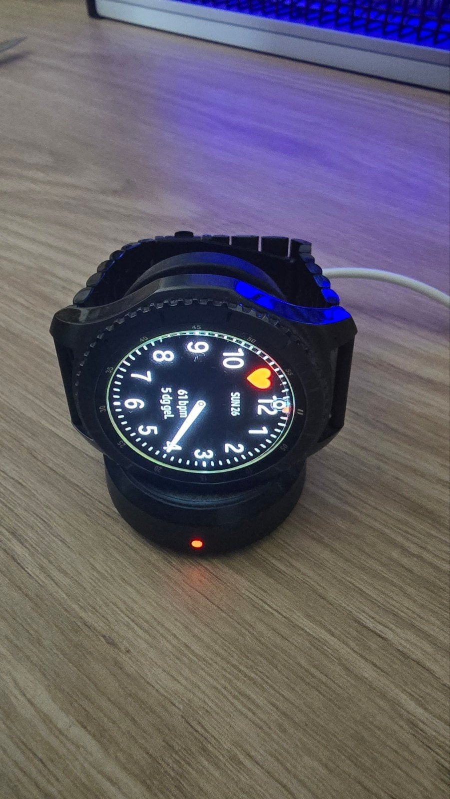 Samsung gear s3 frontier zgan, Sieraden, Tassen en Uiterlijk, Smartwatches, Ophalen, Zwart, Samsung ⌚️, Zo goed als nieuw