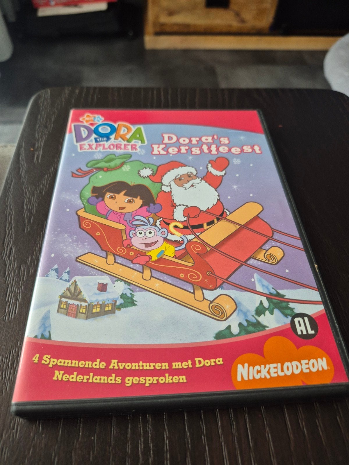 Dora the Explorer: Dora's Kerstfeest DVD (Nederlands), Gebruikt, Animatie, Alle leeftijden, Ophalen of Verzenden