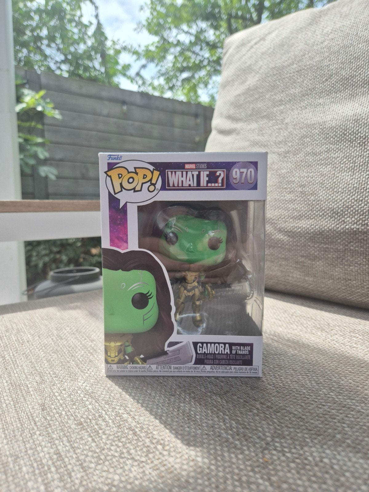 Funko Pop! Marvel What If...? Gamora met Thanos' zwaard, Ophalen of Verzenden, Nieuw