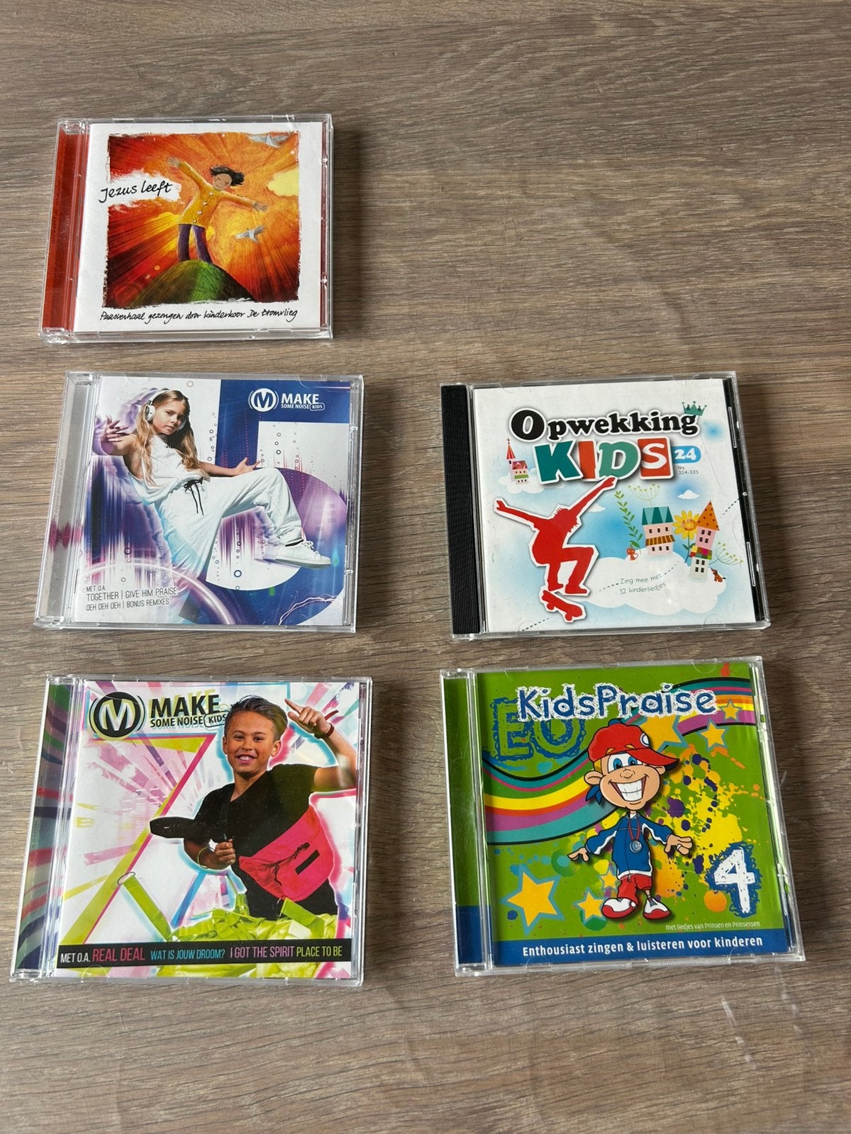 5 cd’s kinderopwekking, Cd's en Dvd's, Ophalen of Verzenden, Zo goed als nieuw, Album, Muziek