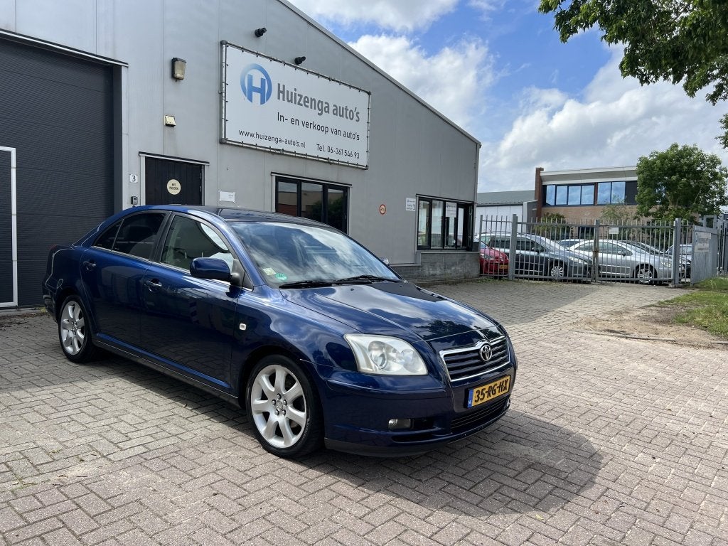 Toyota Avensis 2.0 VVTi |CLIMA |EXPORT (bj 2005), 1305 kg, 1998 cc, 4 cilinders, Blauw