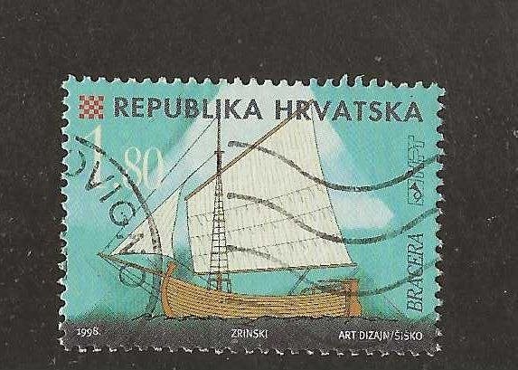 Kroatië; 476 Kroatische schepen, Verzenden, Overige landen, Gestempeld