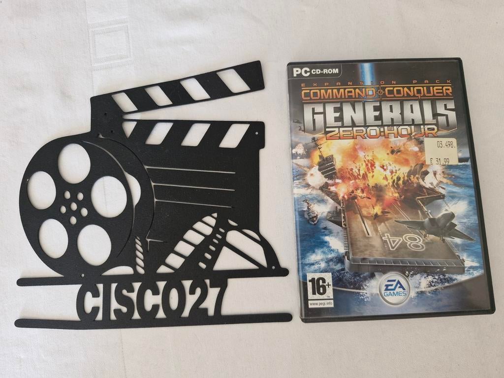 Expansion Pack Command & Conquer Generals Zero:Hour, 1 speler, Ophalen of Verzenden, Zo goed als nieuw, Strategie en Constructie