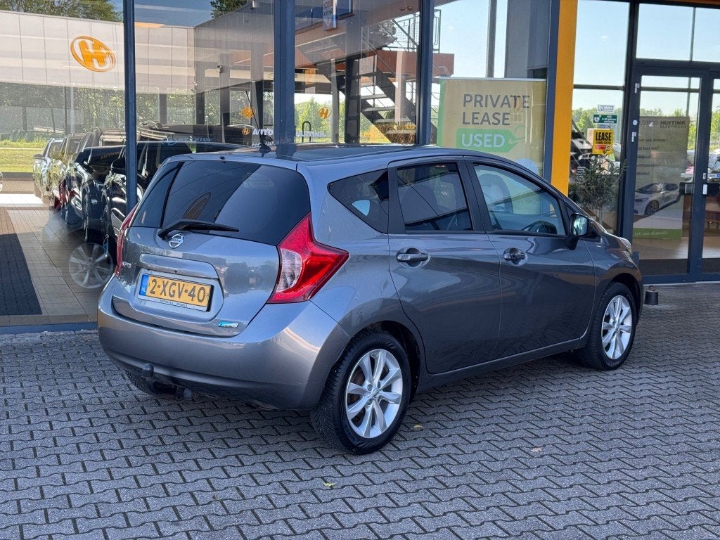 Nissan Note 1.2 DIG-S Connect Ed. - dodehoek - 360 camera -, Gebruikt, 1045 kg, Met garantie (alle), 1198 cc