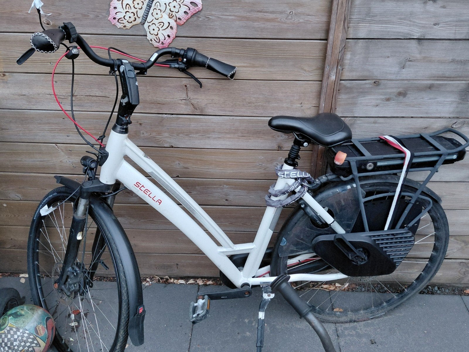 Stella Cosmo EVT onderdelen wit 28" schijfremmen, Ophalen of Verzenden, Gebruikt, Schijfrem, Overige merken