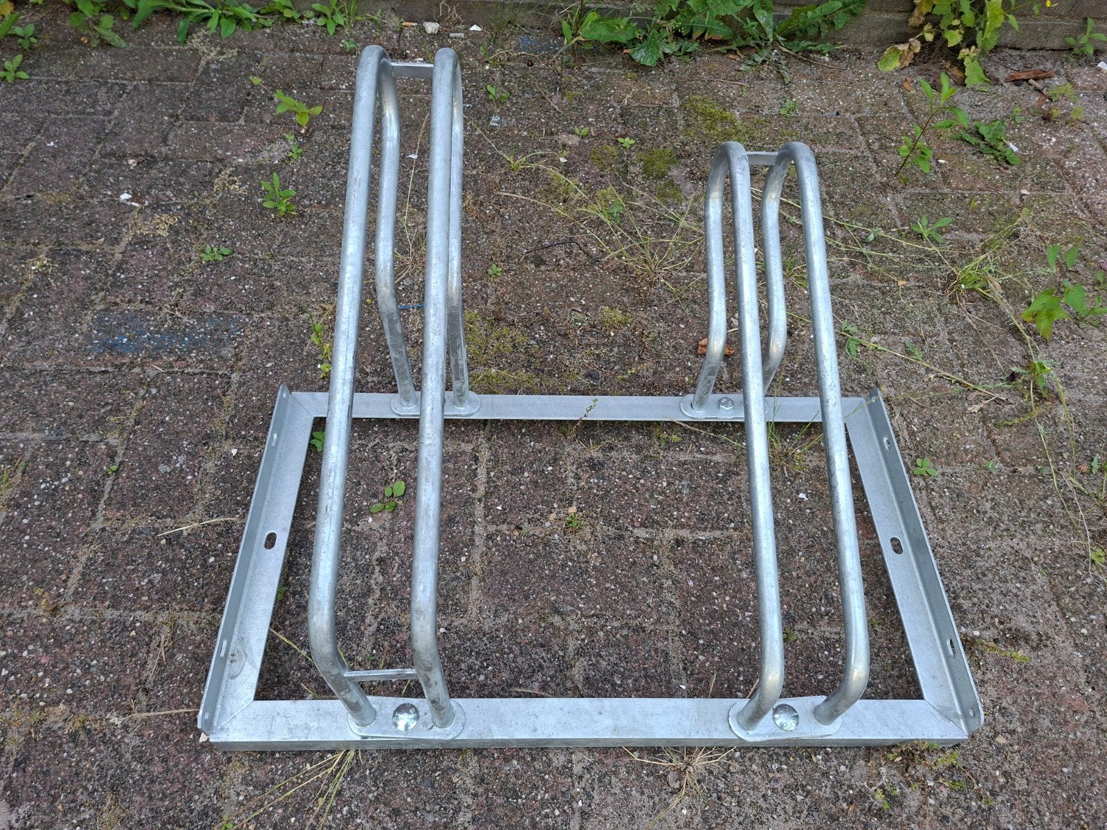 Fietsenrek voor 2 fietsen (2 rekken, totaal 4 fietsen), Ophalen, Zo goed als nieuw