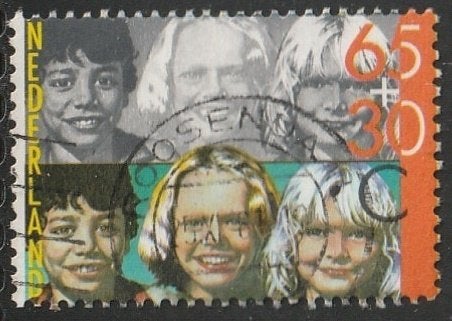 Nederland 1981 1235 Kind 65c, Gest Roosendaal, Postzegels en Munten, Postzegels | Nederland, Ophalen of Verzenden, Na 1940, Gestempeld