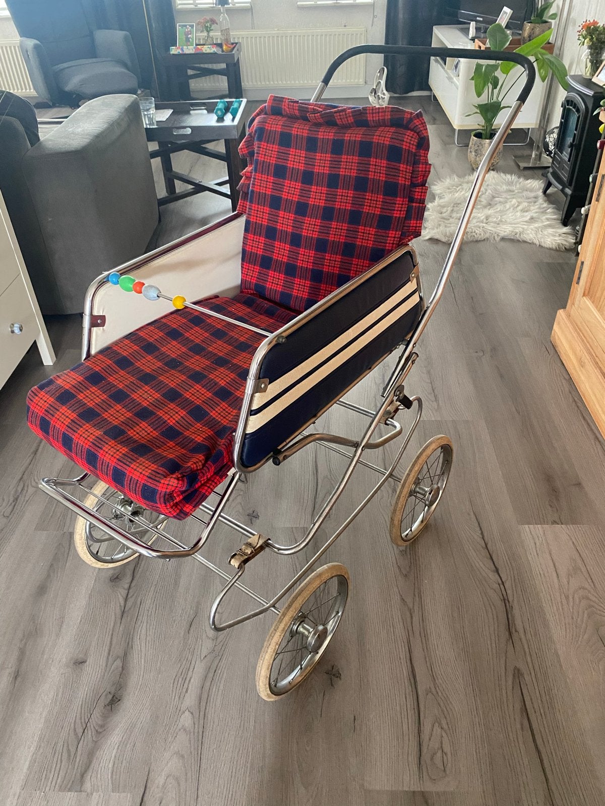 Vintage poppenwagen / wandelwagen jaren '60/'70, Ophalen, Gebruikt, Kinderwagen, Overige merken
