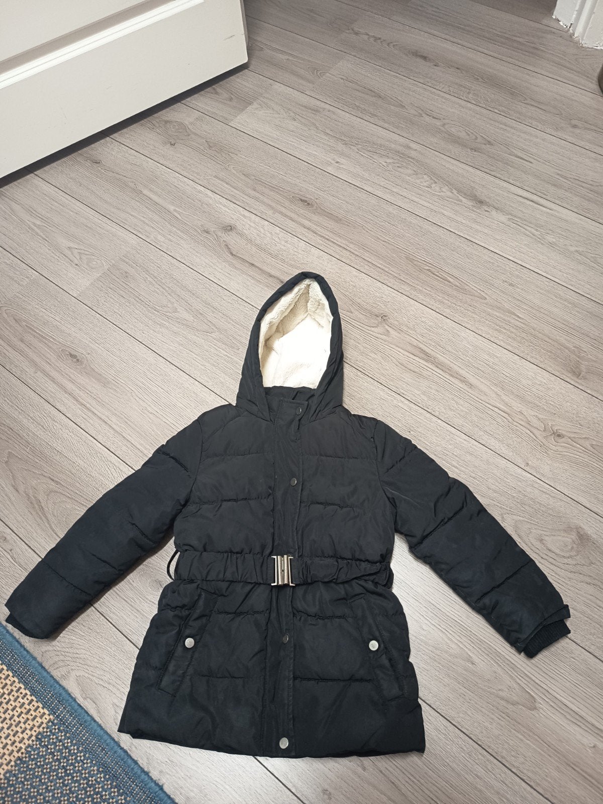 meisjes winterjas maat 116, Kinderen en Baby's, Kinderkleding | Maat 116, Ophalen of Verzenden, Zo goed als nieuw, Meisje, Jas