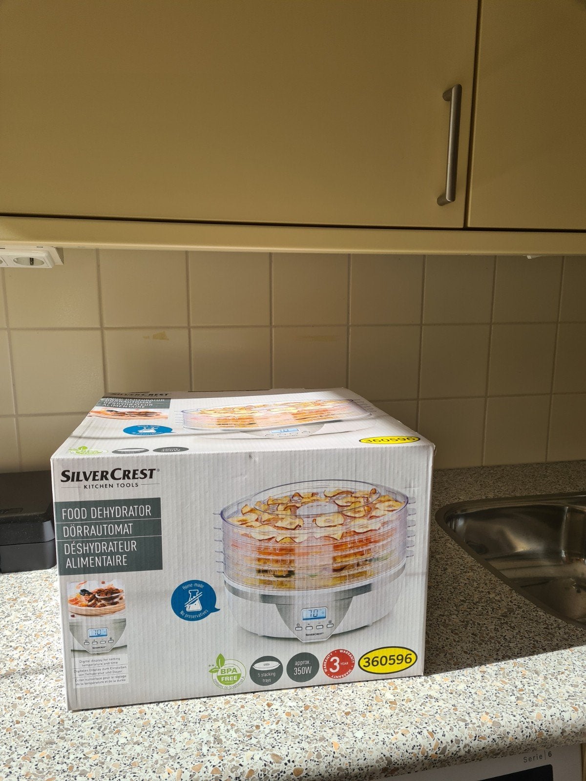 Nieuwe SilverCrest voedseldroger - Ongeopend!, Ophalen, Nieuw