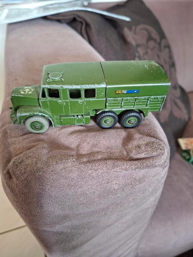 Dinky Toys 689 Medium Artillery Tractor - Groen, Ophalen of Verzenden, Gebruikt