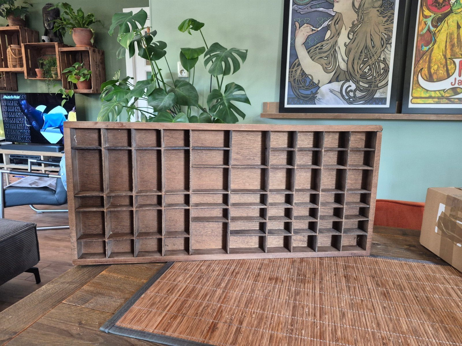 Vintage letterbak, Huis en Inrichting, Ophalen of Verzenden, Gebruikt