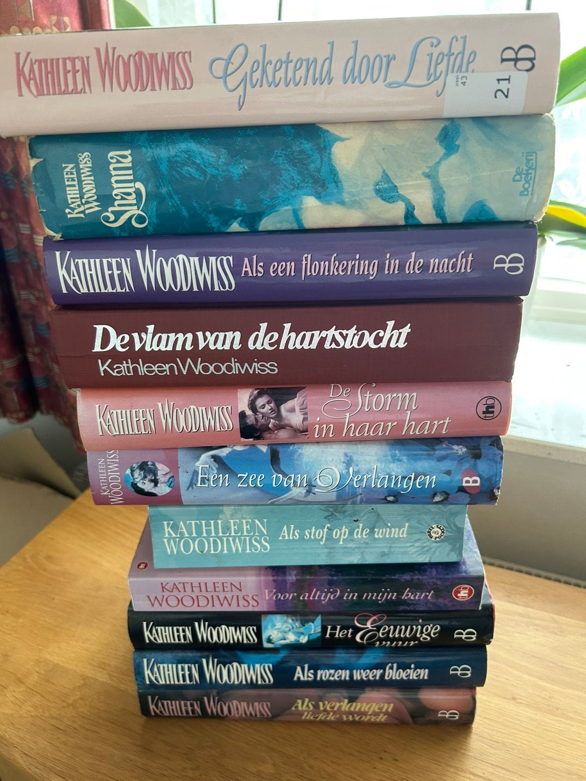 Kathleen Woodiwiss 11 stuks, Boeken, Ophalen of Verzenden, Gelezen